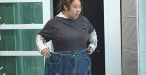 풍자, 무려 25kg 감량 성공..사이즈 140→105 