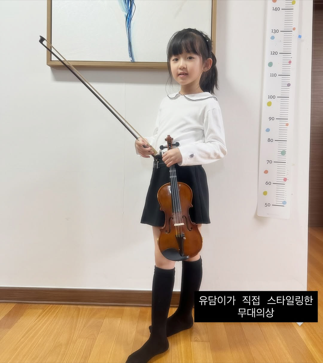 정준호♥이하정 6세 딸, 바이올린 영재였다...콘서트서 솔로곡 연주 "안…
