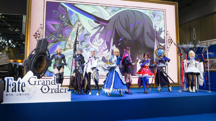 넷마블, 'AGF 2025'에서 '페이트/그랜드 오더' 부스 운영하고 처음으로 굿즈도 판매