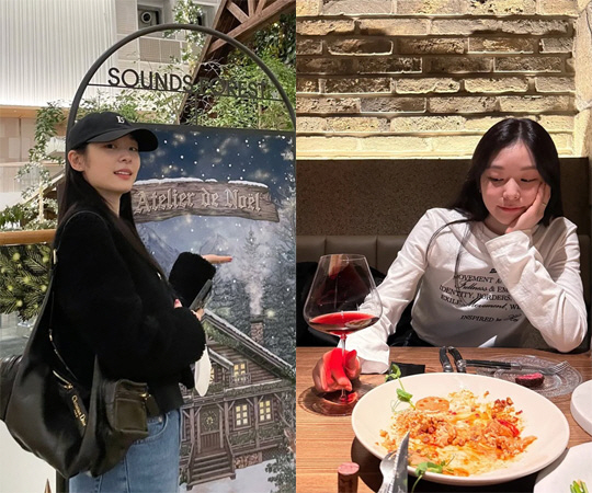 김연아♥고우림, 오붓한 연말 데이트..부부 셀카 '달달'