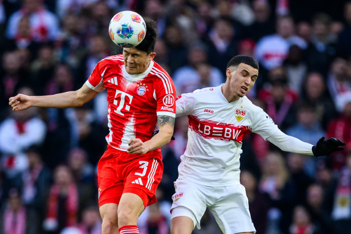 '2G 연속 선발+4G 만의 풀타임' 김민재, '평점 7.5' 만점 활약→日이토와 호흡까지...바이에른, '케인 해트트릭' 앞세워 슈투트에 5-0 대승 '13경기 무패'