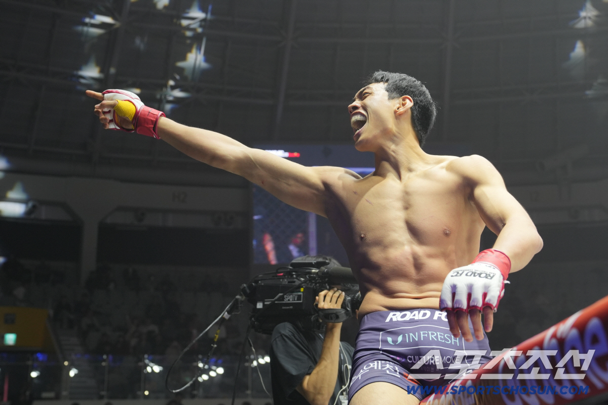 미들킥 한방에 브라질 강자가 쓰러지다. 윤태영 로드FC 웰터급 초대 챔피…