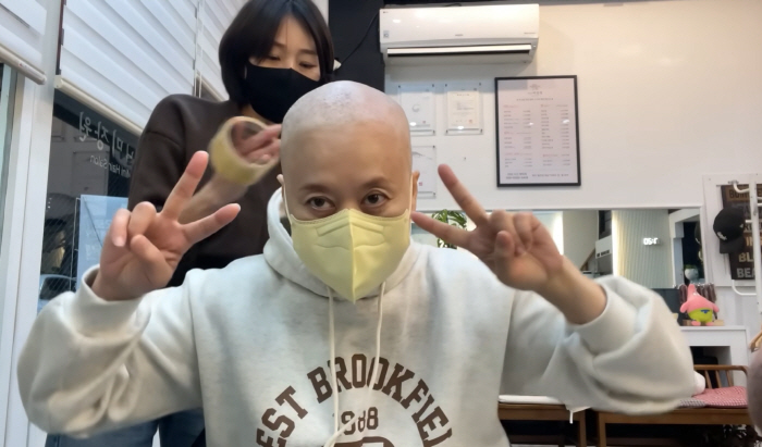 박미선, 항암치료 과정 공개 '뭉클'…"건들기만 해도 (머리카락) 후두둑 빠져"→결국 '완전 삭발' 결정(나는 박미선)