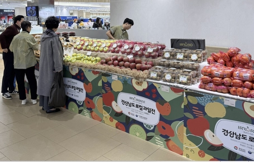 경남도, 신세계 부산센텀점에서 명품 과일 '이로로' 특판
