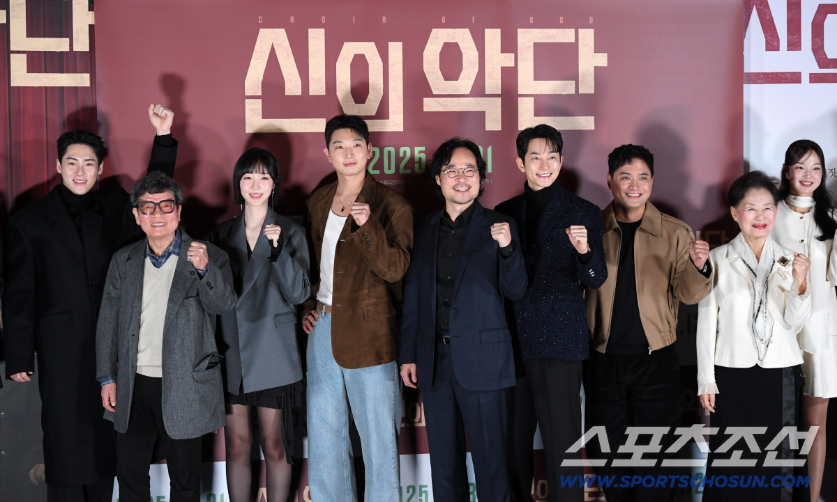 [포토] 영화 '신의악단' 제작보고회-포토타임
