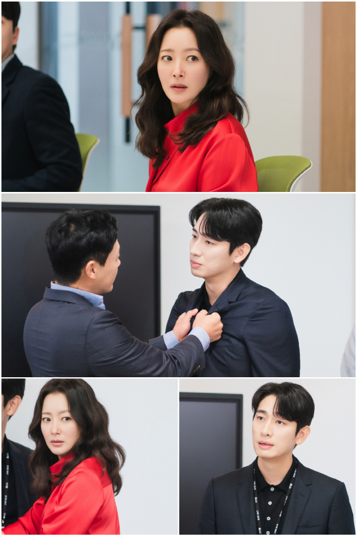 김희선, 회의실 난투극 속 윤박 구했다…‘다음생은’ 부부위기 본격화