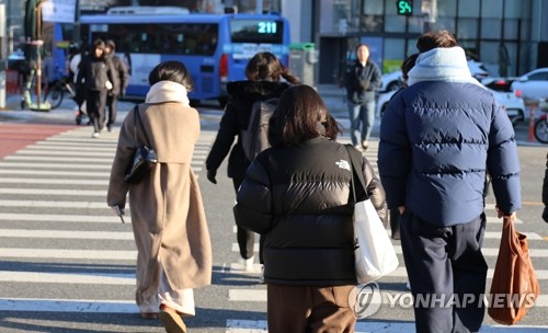 아침 기온 하루 새 5∼7도 '뚝'…동해안 불조심