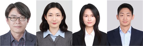 왼쪽부터 고현협 교수, 장유진 연구원, 나상윤 박사, 노윤구 박사