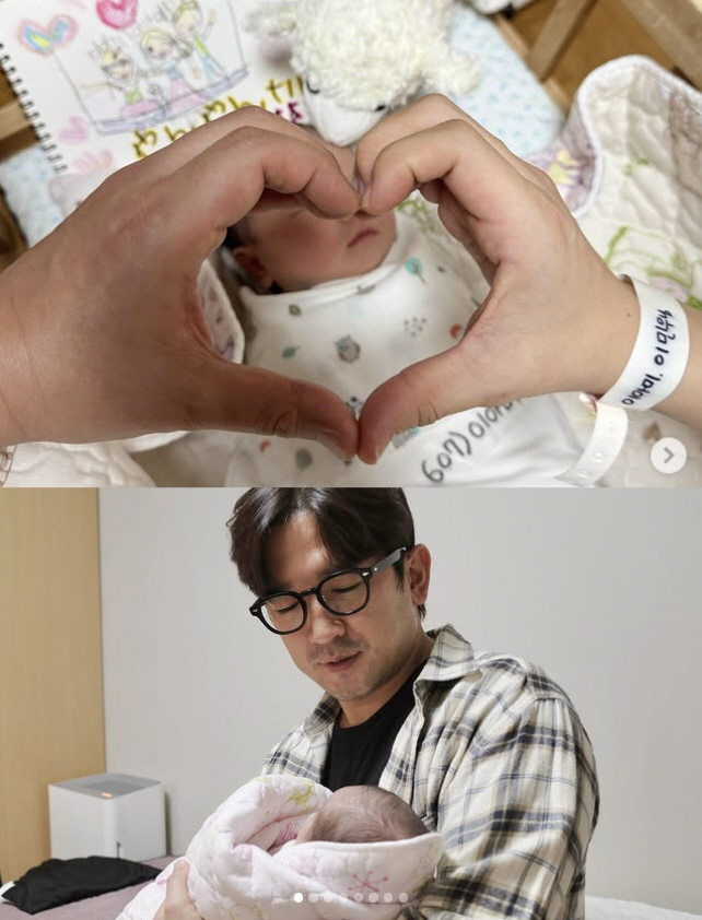 이민우, 둘째 딸 최초 공개 “감사하고 경이로운 순간” 먹먹