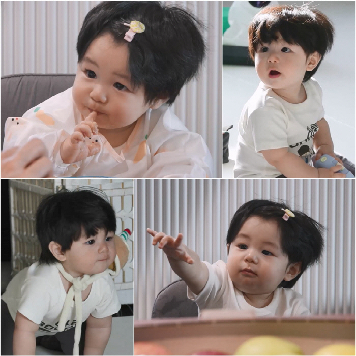 '심형탁子'하루, 이렇게 기특할 수가…스스로 파스타 먹기 도전('슈돌')