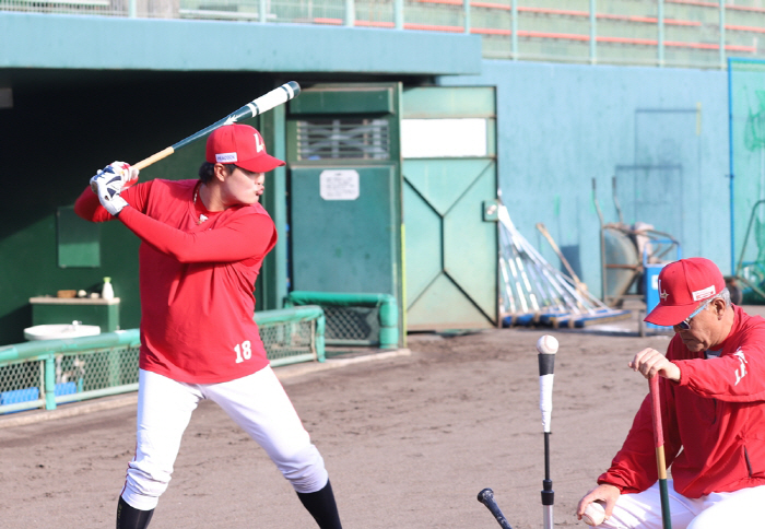 김재환 왔어도 장타자 육성 프로젝트는 계속된다 "타구 질이 달라져"