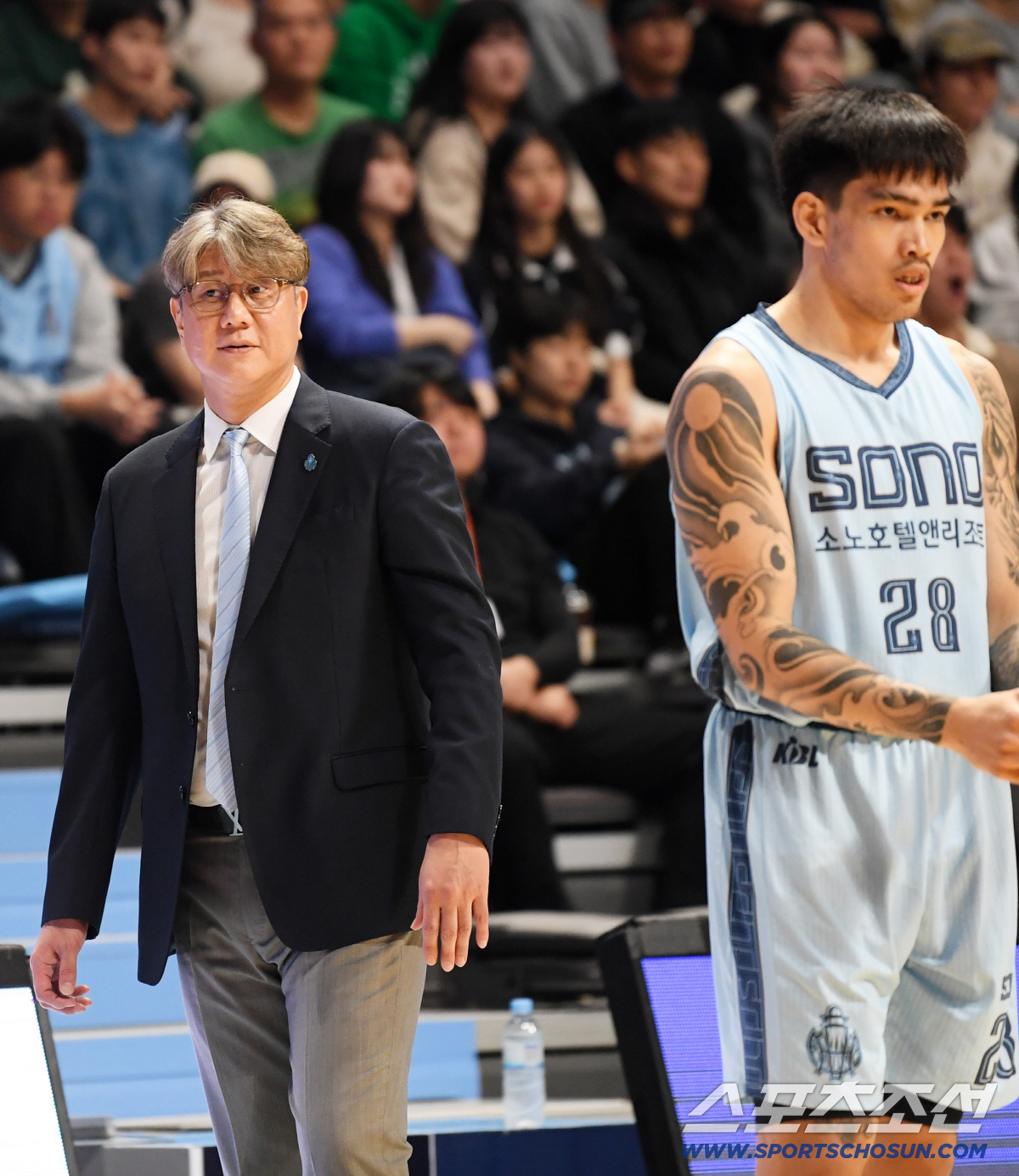 [포토] 손창환 감독, 안방에서 정관장 잡아보자