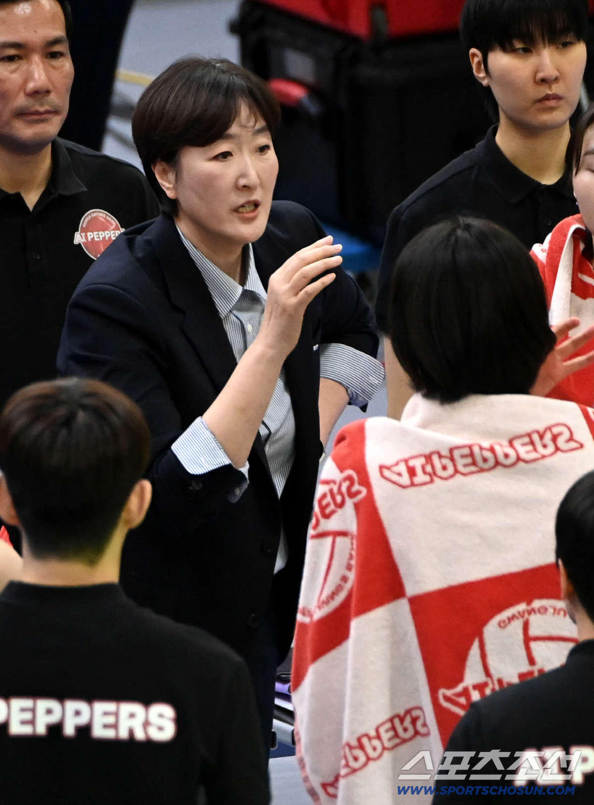 충격의 5연패.. 장소연 페퍼저축은행 감독 "이것 또한 과정"