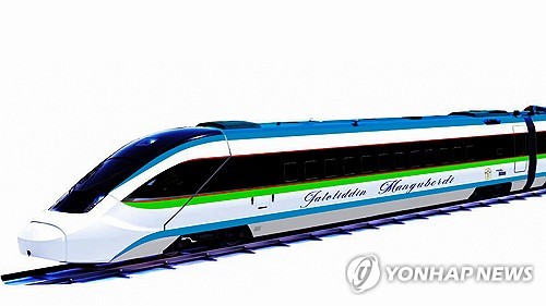 현대로템, '첫 고속철 수출' 우즈베크에 초도분 7량 조기 인도