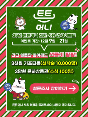 '튼튼머니 포인트 전환·사용하세요'…21일까지 미전환 시 소멸