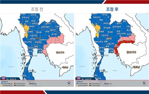 정부, '軍무력충돌' 태국-캄보디아 접경에 '철수권고' 발령