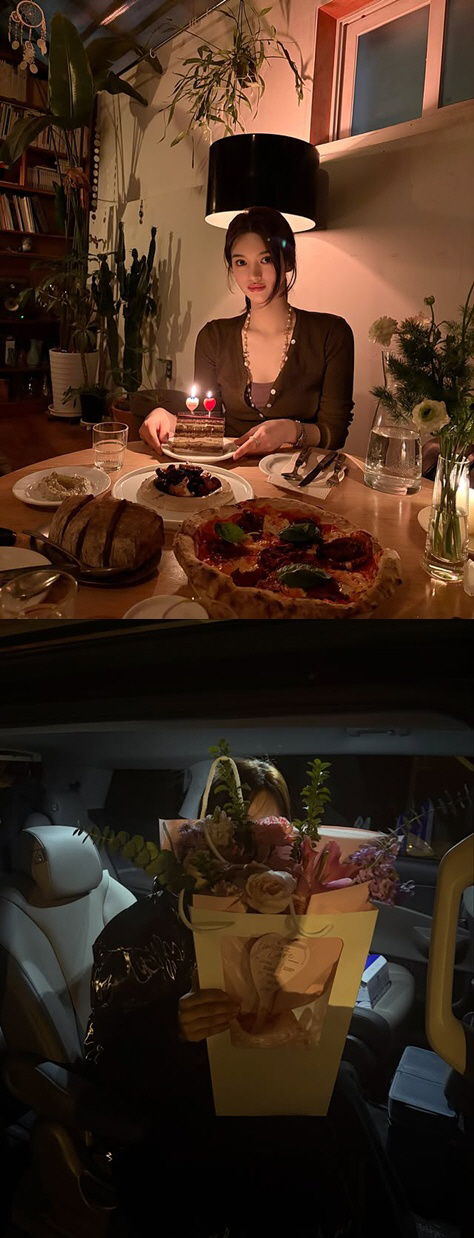 안유정, ♥유병재에 받은 화려한 생일선물 자랑?..공개열애 벌써 1년차