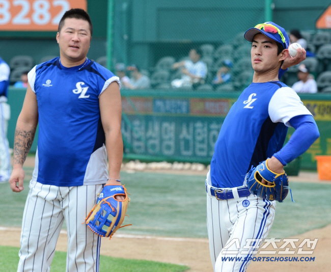 "같이할 날이 있을까 했는데... 이런날이 왔다." 3연속 GG 구자욱이…