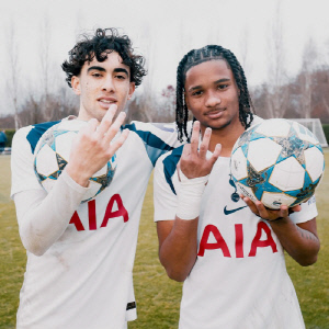 토트넘 15년 책임질 역대급 SON 후계자 탄생...08년생 미친 재능 '골골골골골' 인생 최고 경기