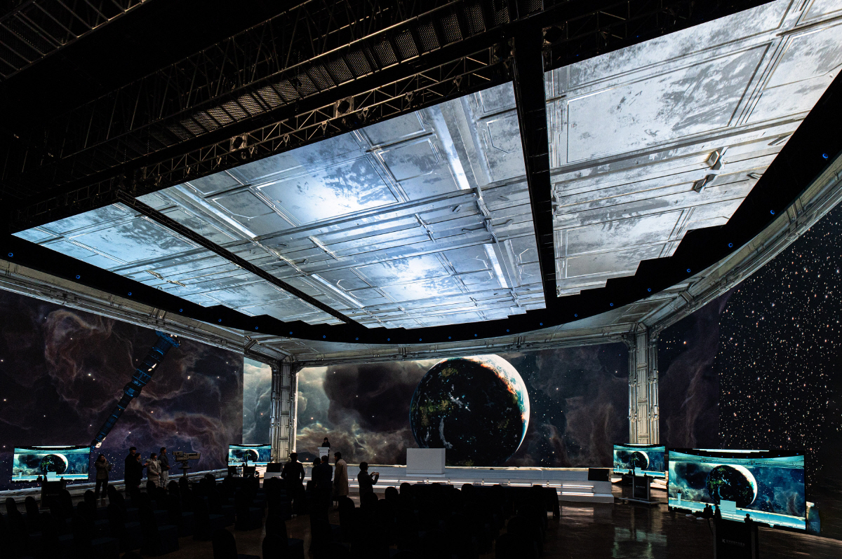 LG전자, 스튜디오 V에 비추얼 프로덕션 전용 '고화질 LED 설루션' …