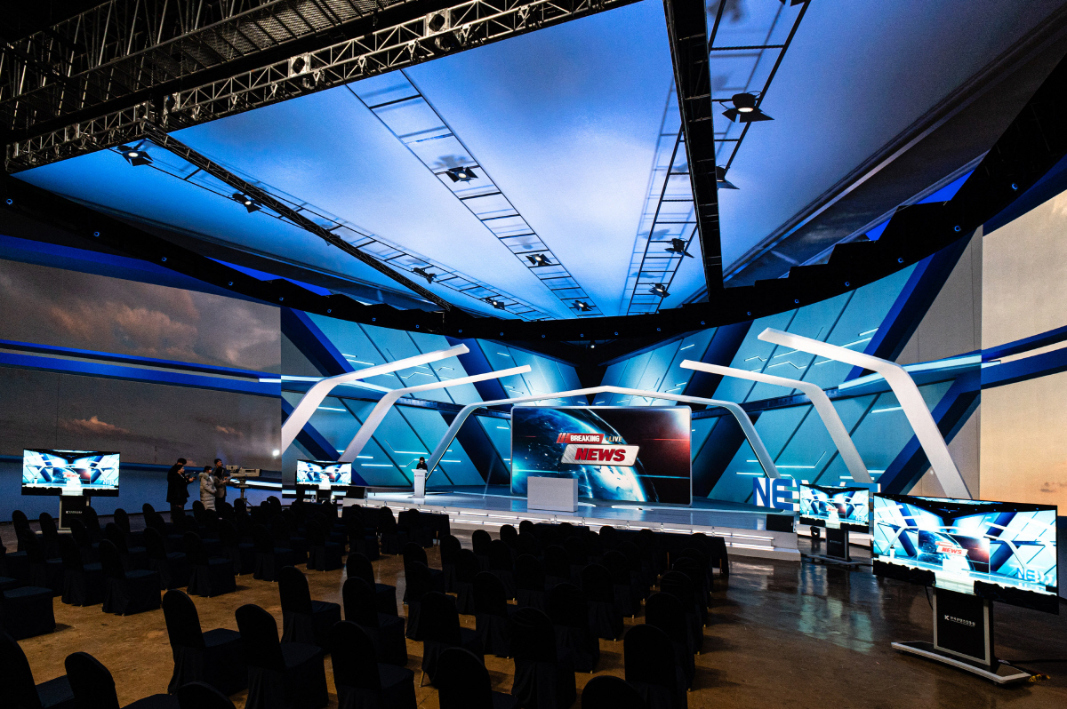 LG전자, 스튜디오 V에 비추얼 프로덕션 전용 '고화질 LED 설루션' …