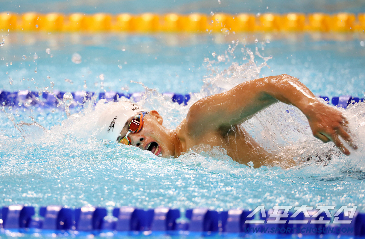 '장애학생체전 수영6관왕'김재훈 해냈다! 두바이장애청소년AG 첫날 첫金!…