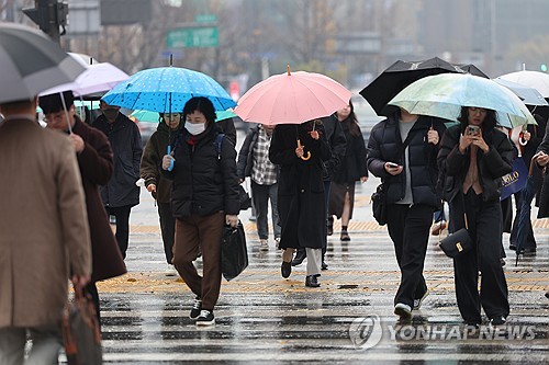 전국 곳곳 비·눈…강원산지 대설주의보