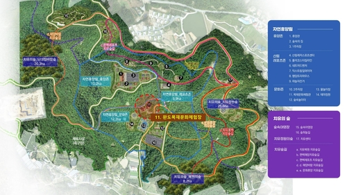 완도 산림치유단지에 '목재 문화 체험장' 조성