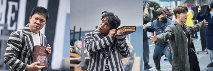 [뮤지컬] '비틀쥬스' 개막 D-6, 정성화·정원영·김준수 케미 폭발 연습실 공개 [고재완의 컬처&]