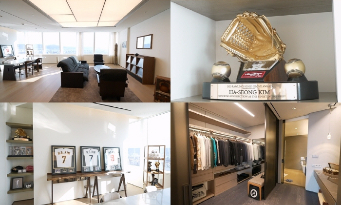 '235억 포기' 김하성, '야구 박물관급 방+통창'까지...韓 스위트홈…