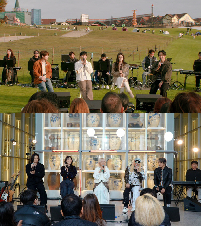 "초호화 韓日 아티스트 라인업"…'체인지 스트릿', 버스킹 장소 깜짝 공…