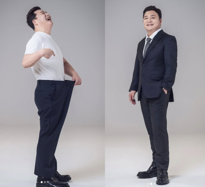 '27kg 감량' 윤정수 완전 딴 사람.."환골탈태, 이게 저인가요?"