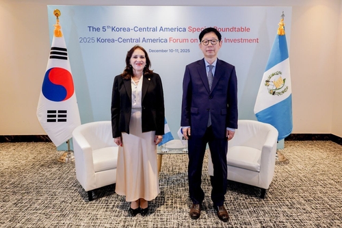 외교차관, 중미 6개국과 양자회담 열어 개발협력 등 논의