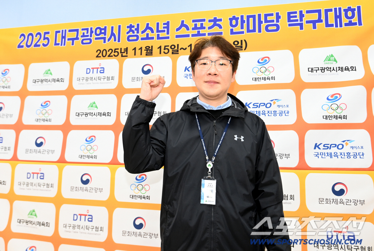 "유승민 회장님,제가 한번 이겨보겠습니다!" 대구 탁구장에 깜짝등장한 '…