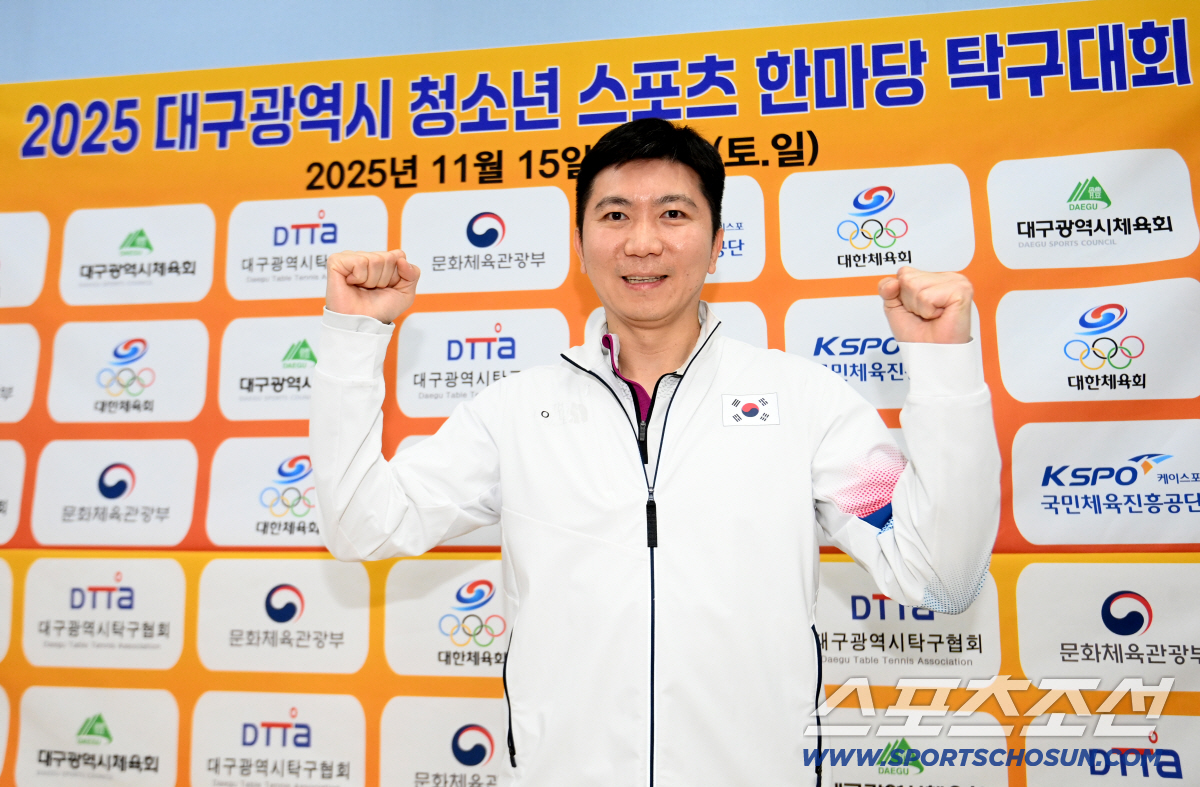 "유승민 회장님,제가 한번 이겨보겠습니다!" 대구 탁구장에 깜짝등장한 '…