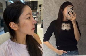 '재벌2세 이필립♥' 박현선, 셋째 임신에 청바지 안 잠겨 