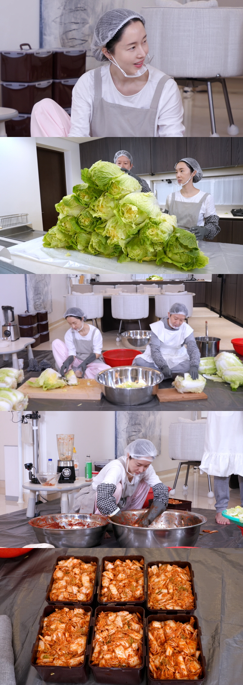 이정현, ♥의사 남편 의료봉사에 힘 보탰다..자비로 400인분 겉절이 완…