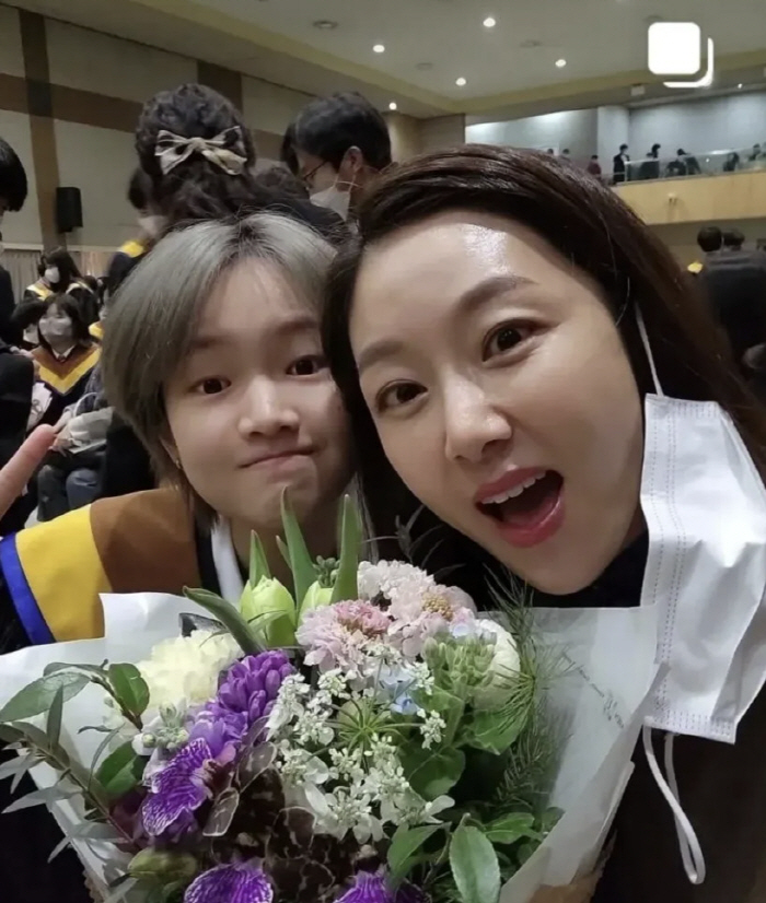 '박준형♥' 김지혜, 딸 경희대 합격에 감격…'암 투병' 박미선도 "이모…