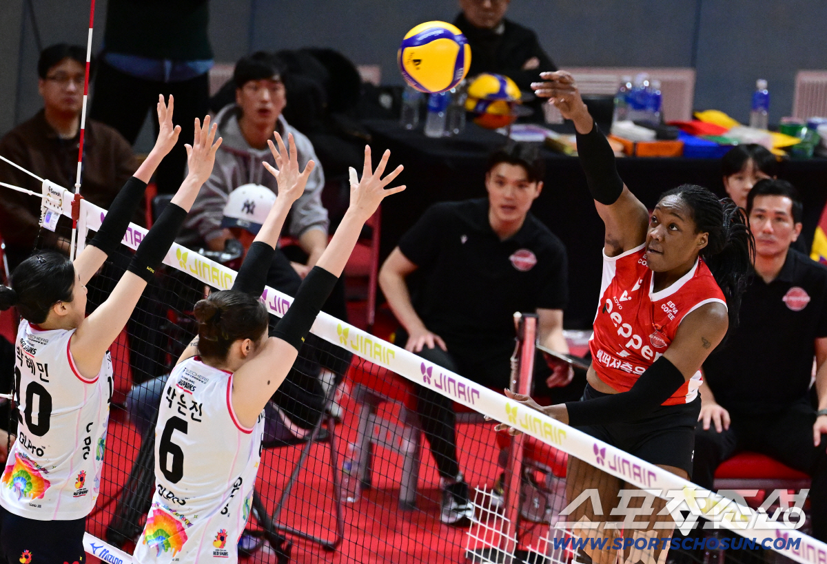 외나무 다리에서 정관장이 살았다. 3대1 역전승, 4연패 탈출. 페퍼저축…