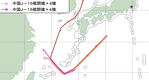 중러폭격기, 9일 도쿄 방향으로 날아…中항모, 오키나와 포위 항해