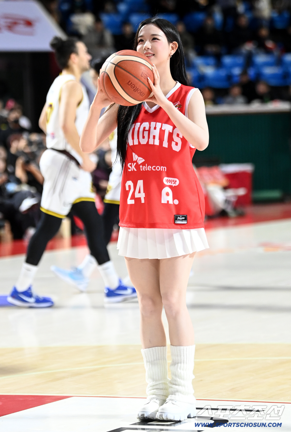 [포토] 트리플에스 김채연, 떨리는 시투