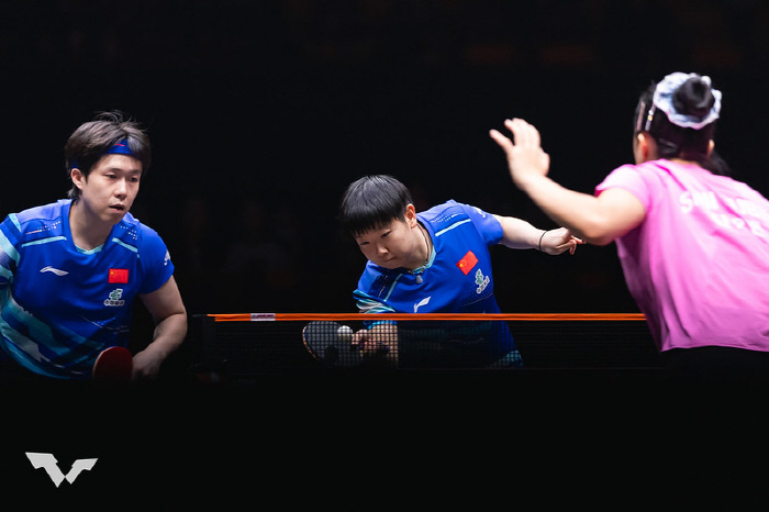 "美쳤다!하루2번 만리장성 넘고 우승" 임종훈-신유빈,中남녀1위조 3대0…