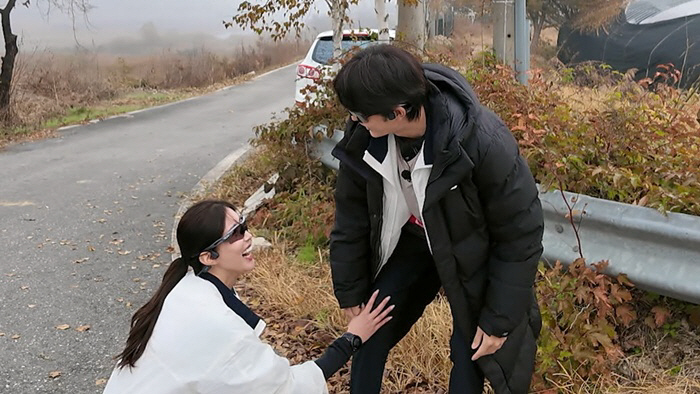 '초보러너' 임수향, 유선호 다리와 '충격' 접촉사고…"정강이 안부러졌어…