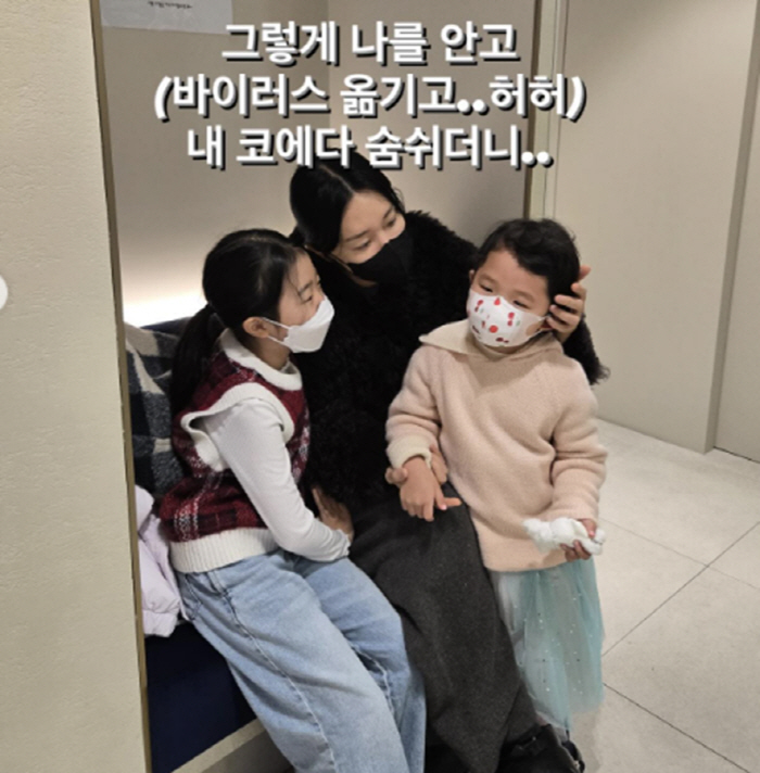 이지혜, 두 딸 '밤샘 고열'에 멘붕 "새벽에 진짜 도망치고 싶었다"
