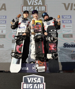 '기대주' 유승은, 스노보드 월드컵 여자 빅에어 은메달...韓 선수 최초 입상