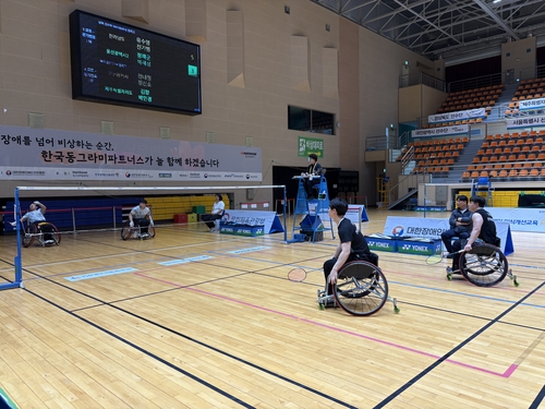 [테크스냅] KT스카이라이프-대한장애인배드민턴협회 AI 중계 협약