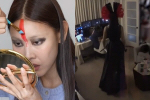 한혜진, 전 세계 최초 ‘아바타’ 분장 영어 인터뷰..시고니 위버 “브라보” 환호 (미우새)