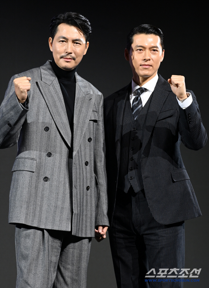 정우성 현빈, '메이드 인 코리아'의 두 남자...카리스마 폭발[SC현장]