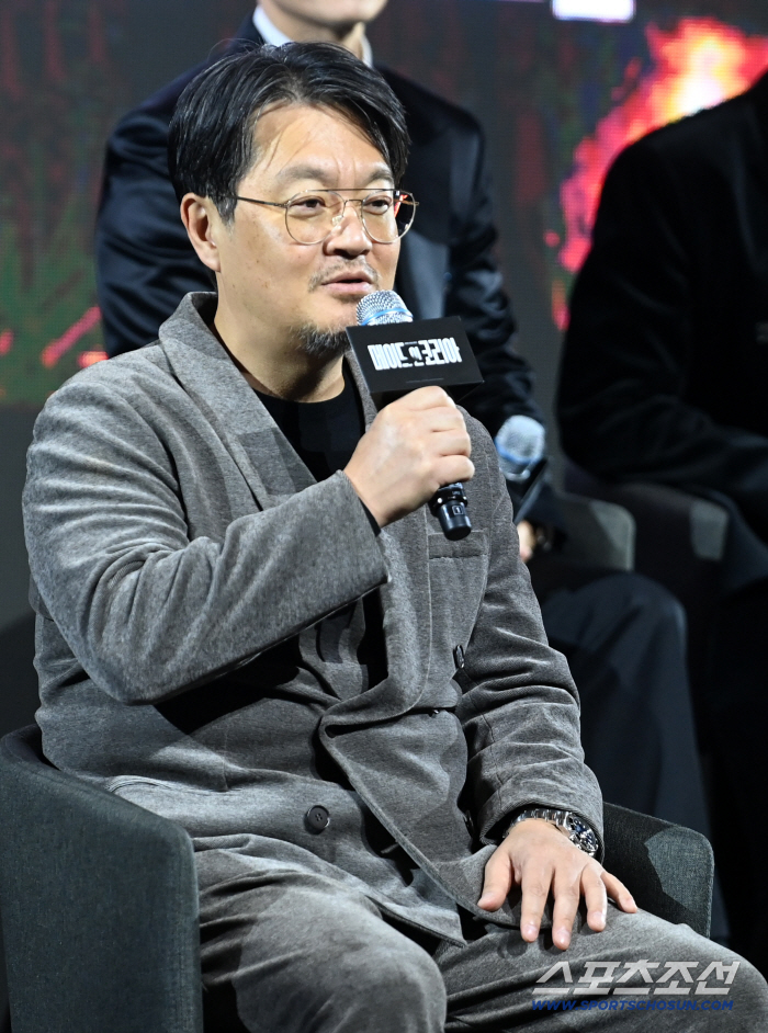 [SC현장] 현빈 "'사불'만큼 인기 있었으면"…우민호 감독 "'마약왕' 스핀오프NO, 내 작품중 제일 재미있을 것" 확신(메이드인코리아)