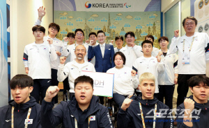 '장애인체육 키다리아저씨'배동현 이사장, 두바이청소년AG 선수단에 격려금